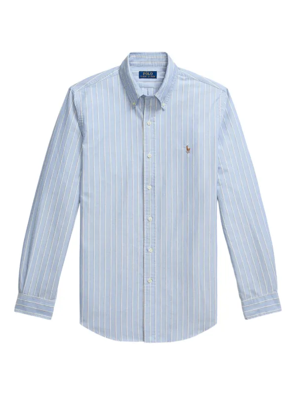 [ラルフローレン]ストライプオックスフォードシャツ(ブルー) Polo Ralph Lauren ストライプ オックスフォードシャツ | ブルー