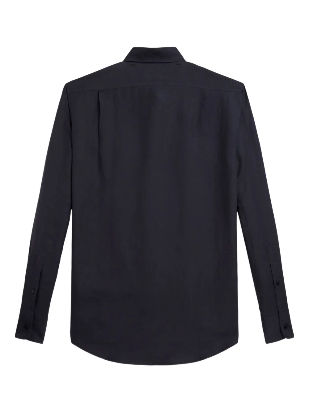 Ralph Lauren Purple Label Overhemd van linnenblend Blauw