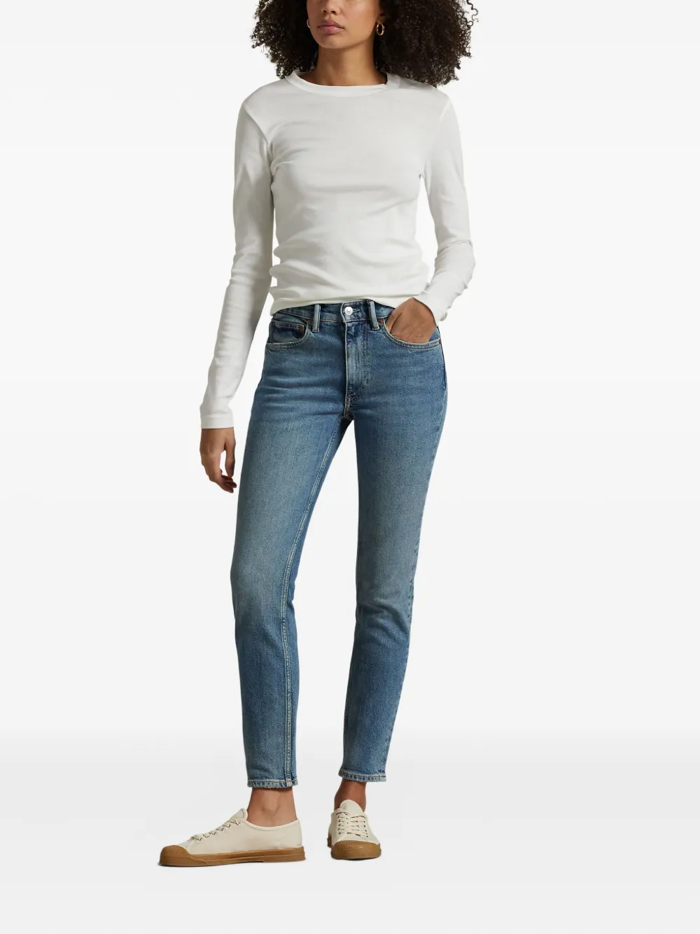 Polo Ralph Lauren Jeans met Antares-wassing Blauw