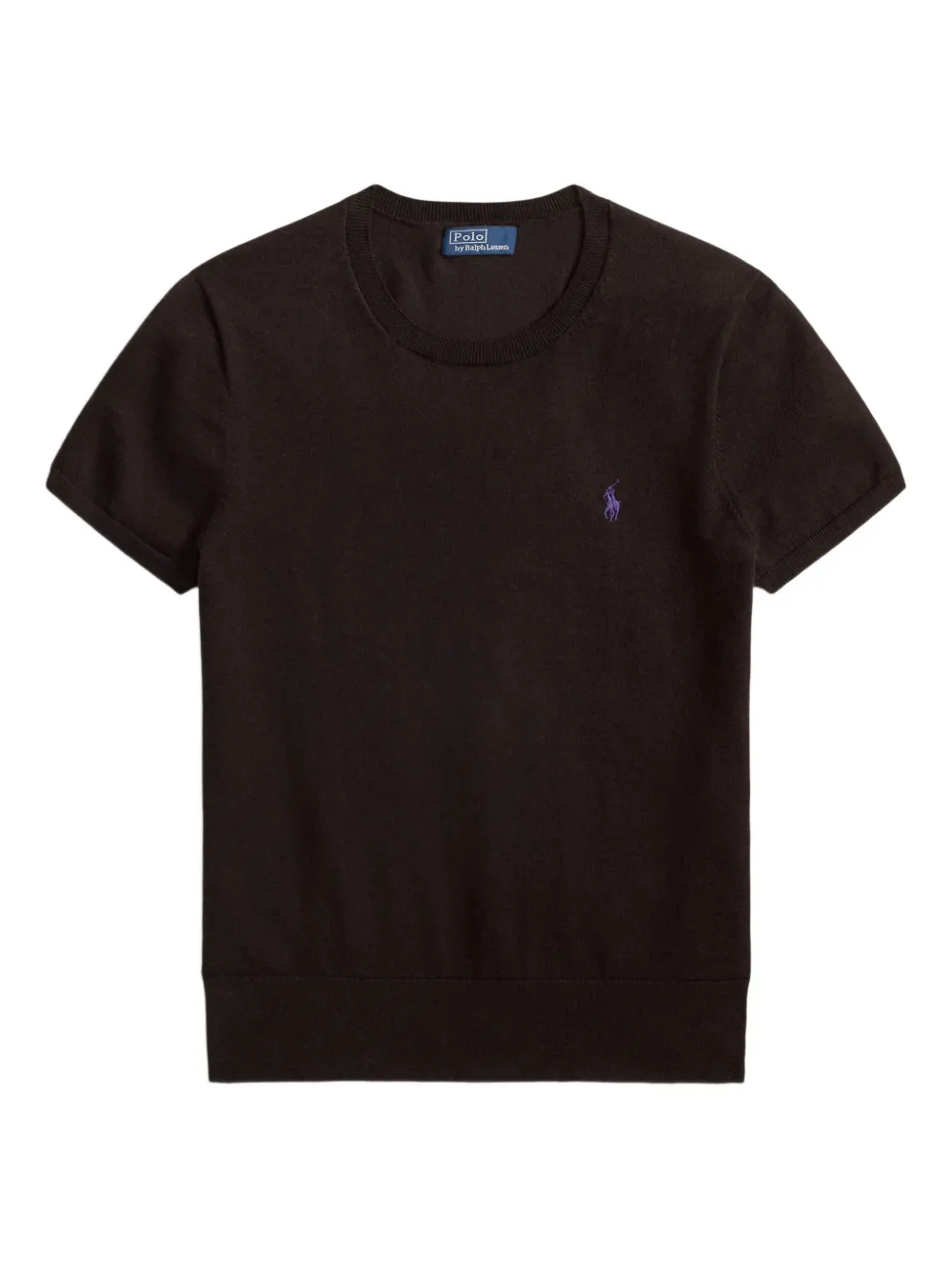 Polo Ralph Lauren short-sleeve crew-neck top | Brown | Image 1