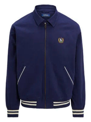 Polo Ralph Lauren Jaqueta Com Detalhe De Logo | Azul | FARFETCH BR