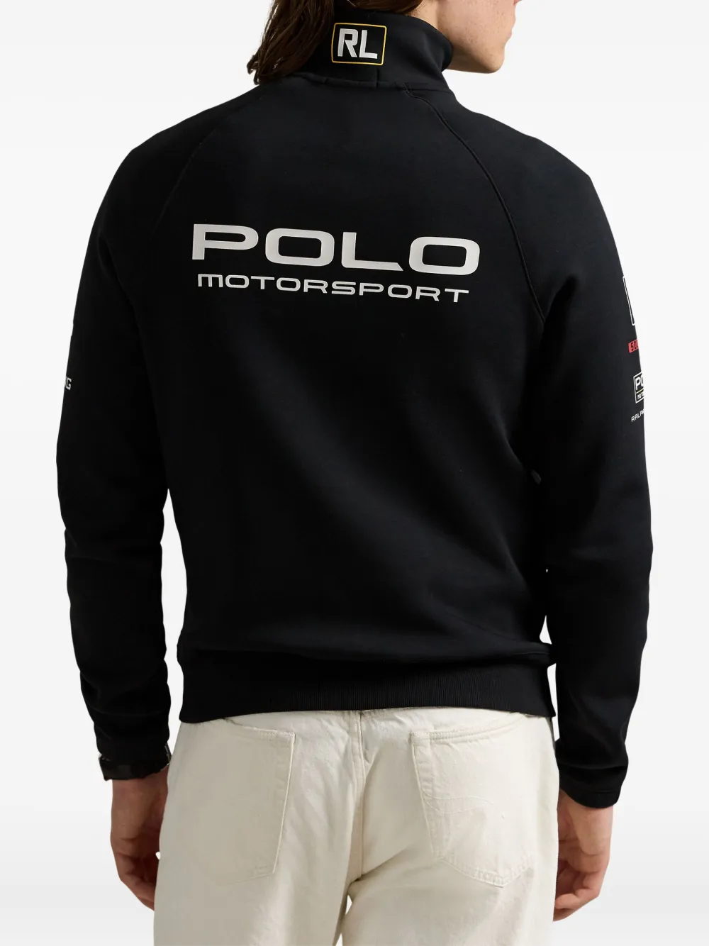 Polo Ralph Lauren Sweater met rits Zwart