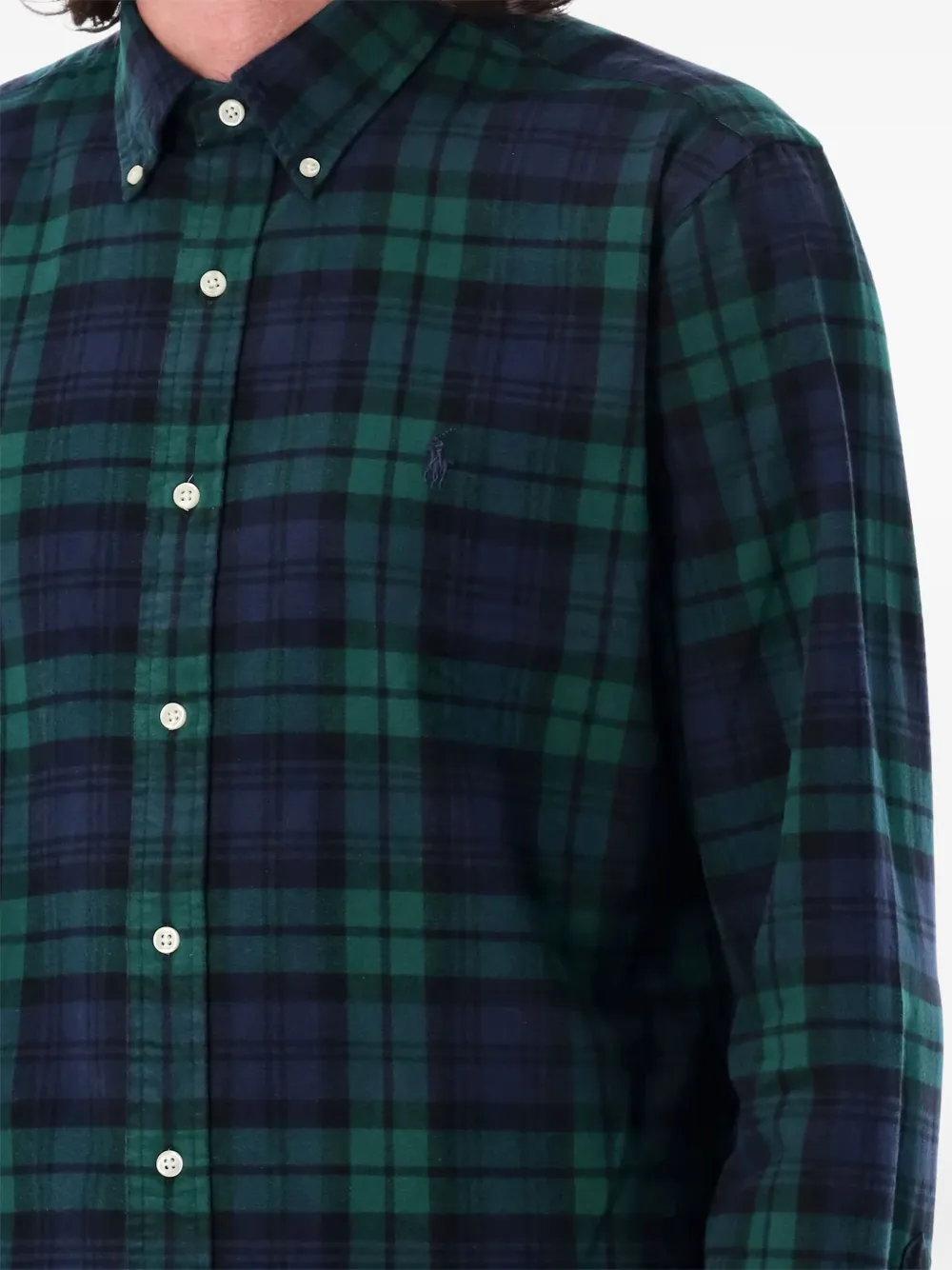 Polo Ralph Lauren Ralph Lauren Custom Fit Long Sleeve Shirt Green