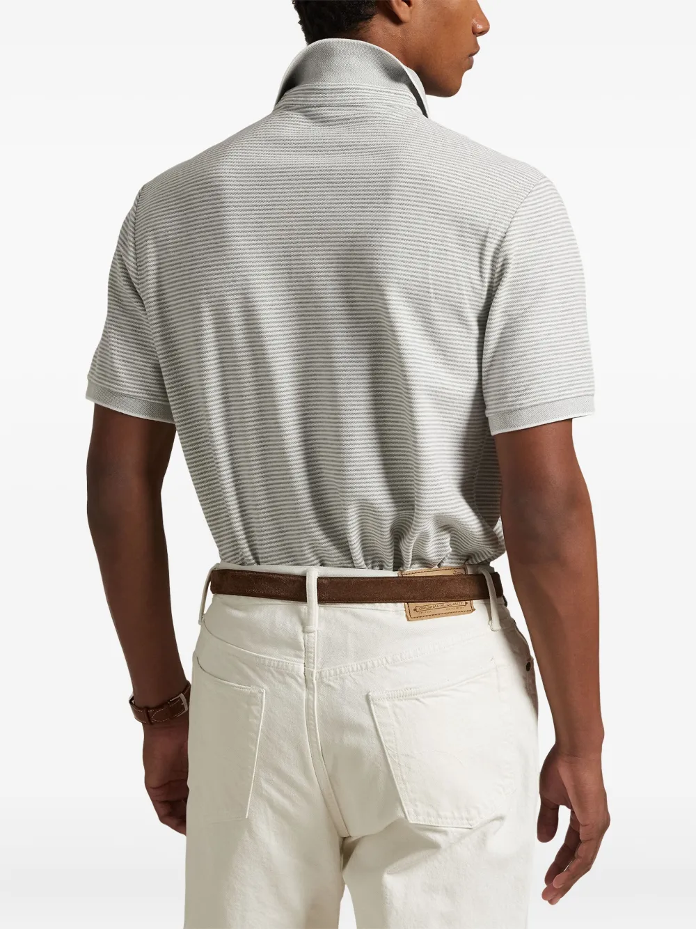 Polo Ralph Lauren Gestreept poloshirt Wit