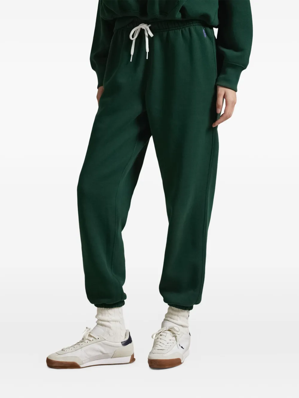 Polo Ralph Lauren Logo-embroidered Drawstring Track Pants In Green