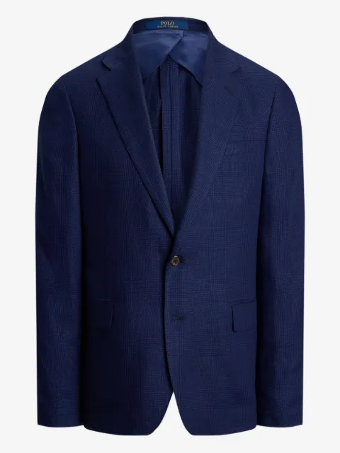 Polo Ralph Lauren check single-breasted blazer