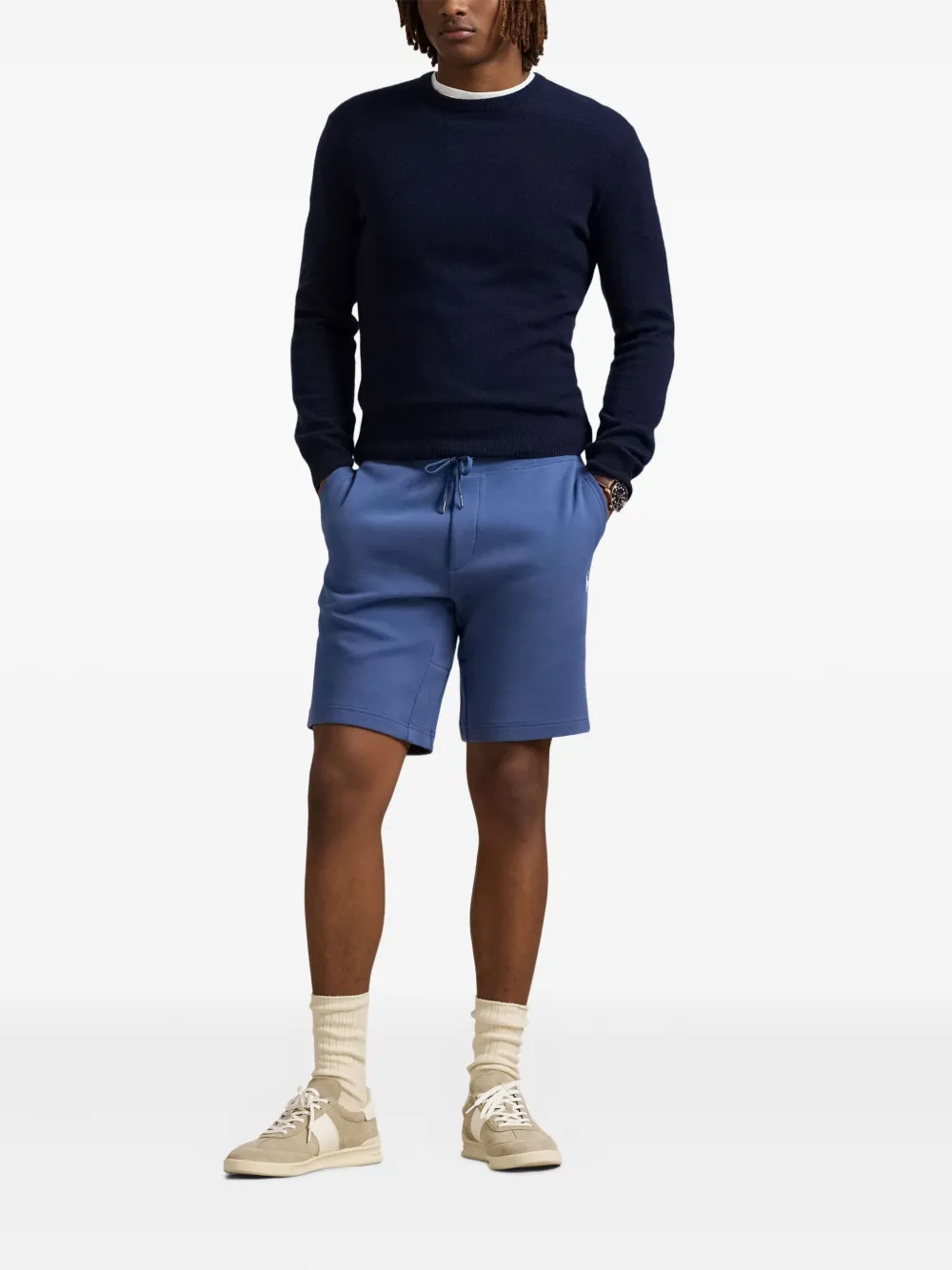 Polo Ralph Lauren Shorts met trekkoordtaille Blauw