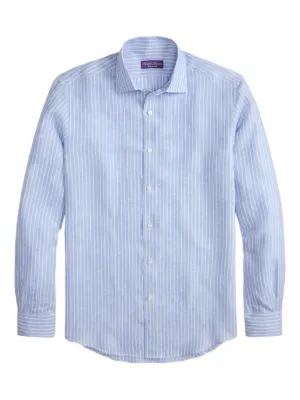 Ralph Lauren Purple Label リネンシャツ | ブルー | FARFETCH JP