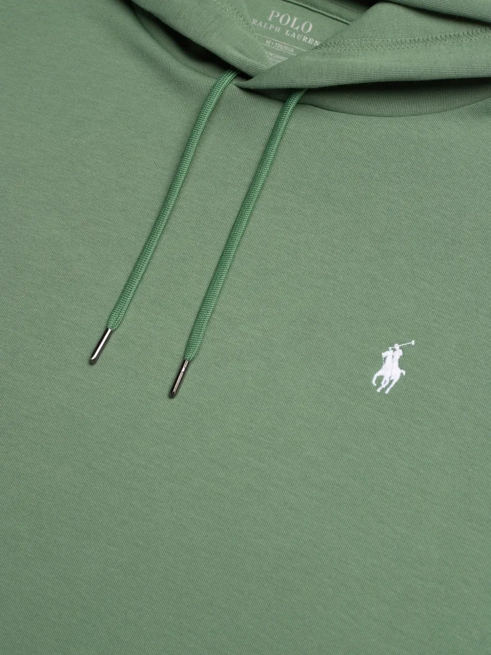 Polo Ralph Lauren Cotton Polo Pony Hoodie In Green