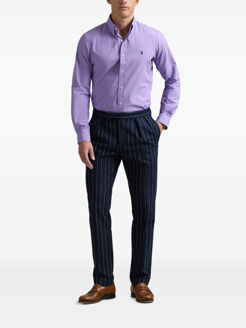 Polo Ralph Lauren Button-down overhemd Paars