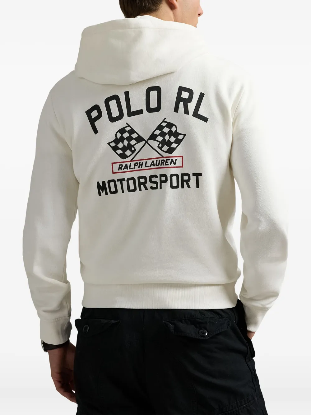 Polo Ralph Lauren Hoodie met geborduurd logo Wit