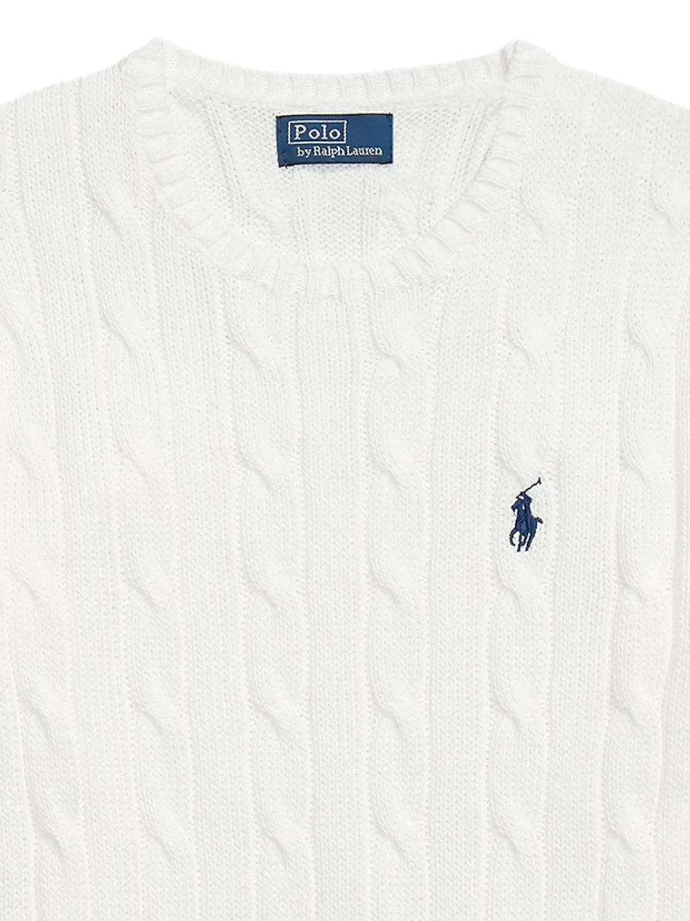 Polo Ralph Lauren Kabelgebreide trui Wit