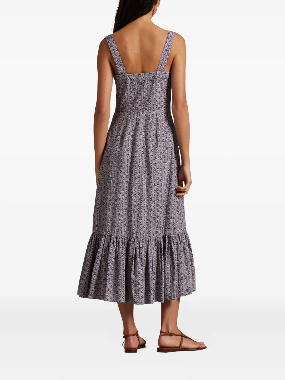 Polo Ralph Lauren Shiftjurk met bloemenprint Paars