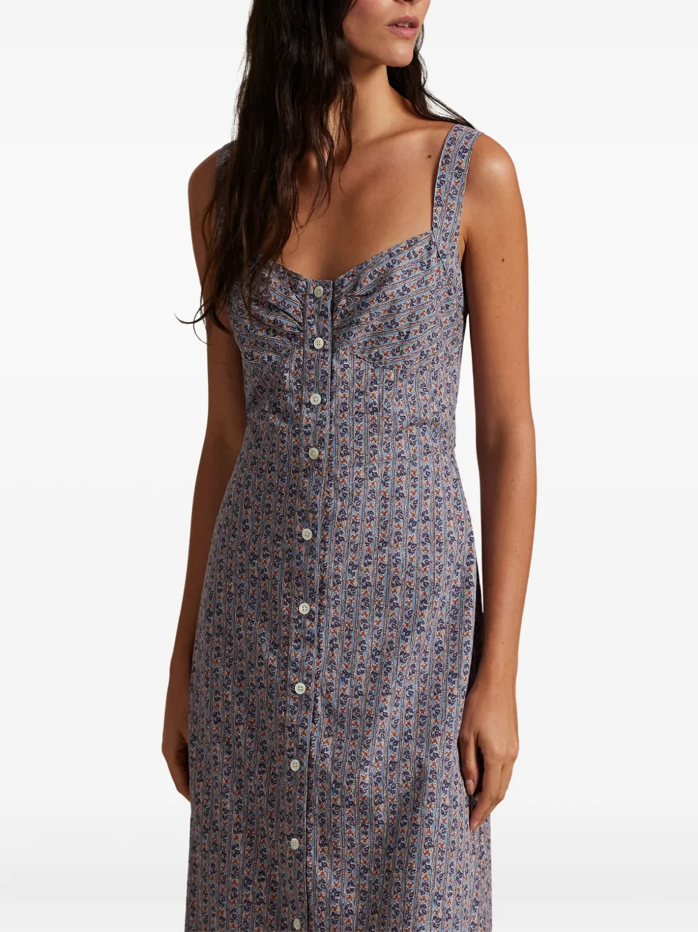 Polo Ralph Lauren Shiftjurk met bloemenprint Paars