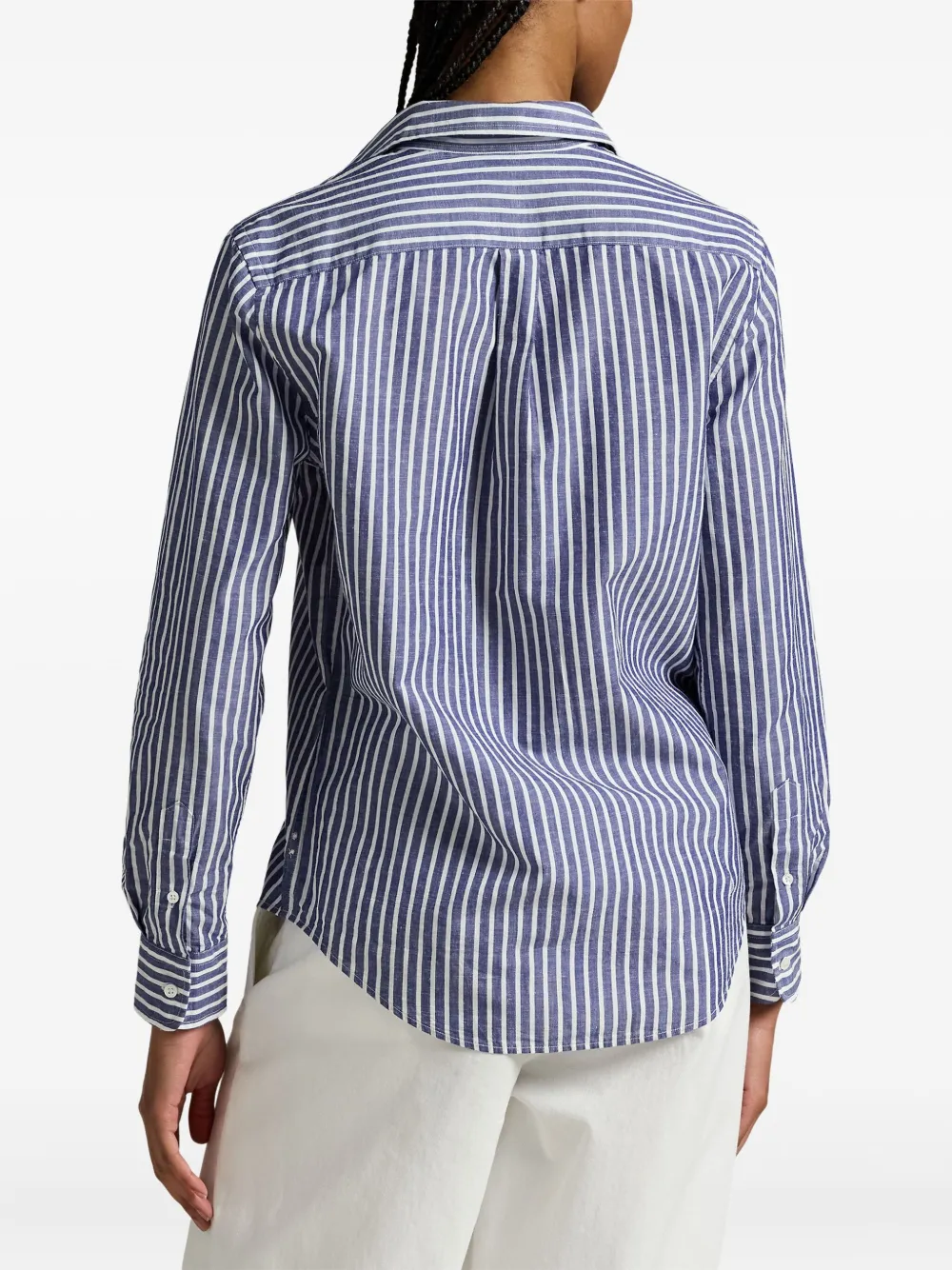 Polo Ralph Lauren Blouse met geborduurd logo Blauw