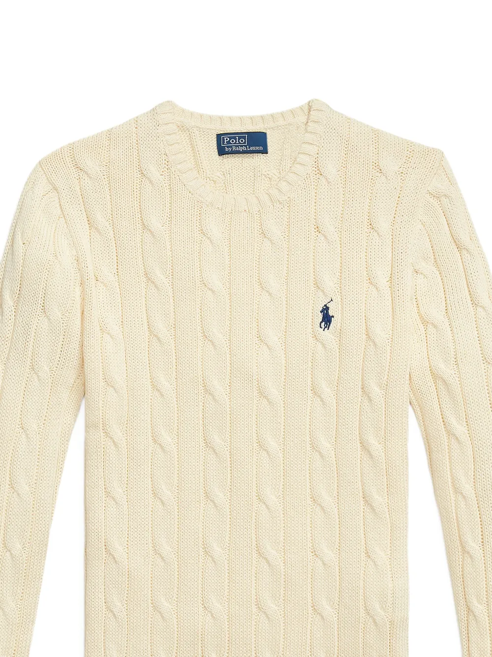 Polo Ralph Lauren cable-knit crew-neck sweater | Knitted Sweaters | Image 2