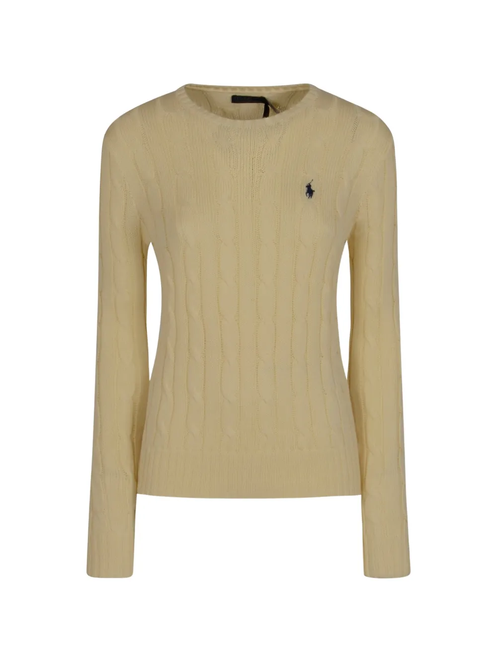 Polo Ralph Lauren cable-knit crew-neck sweater - Giallo
