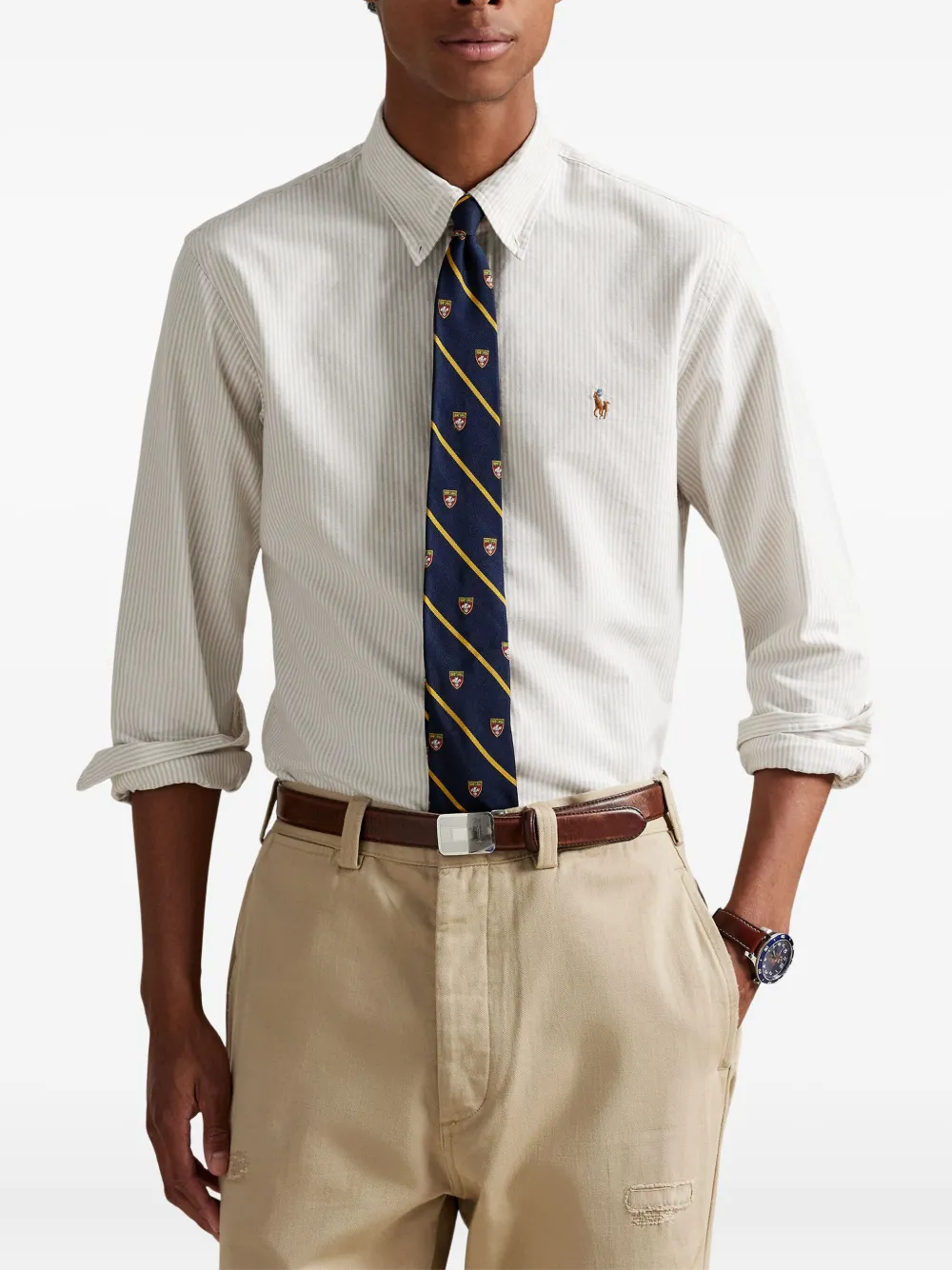 Polo Ralph Lauren Gestreept overhemd Beige