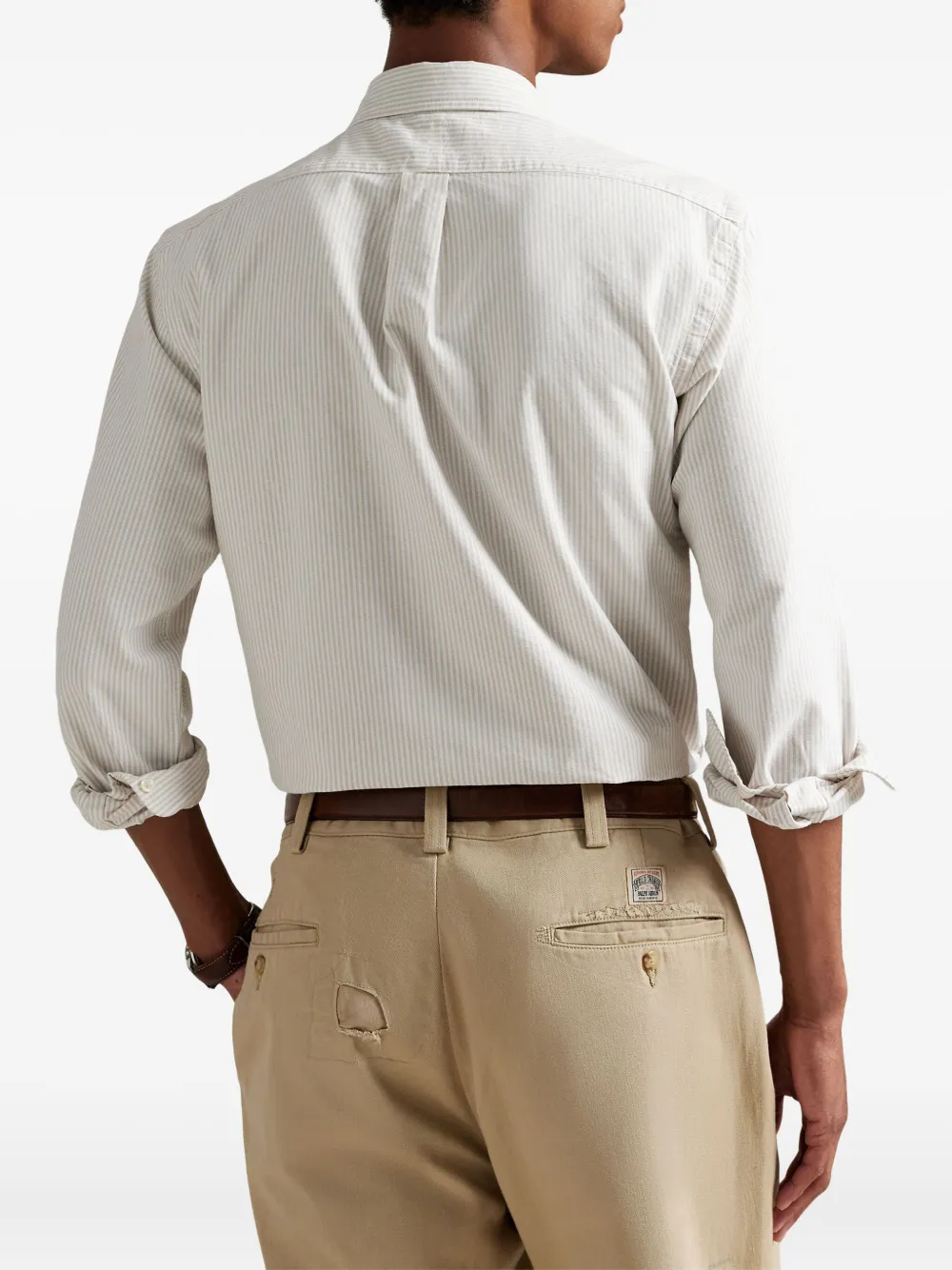 Polo Ralph Lauren Gestreept overhemd Beige