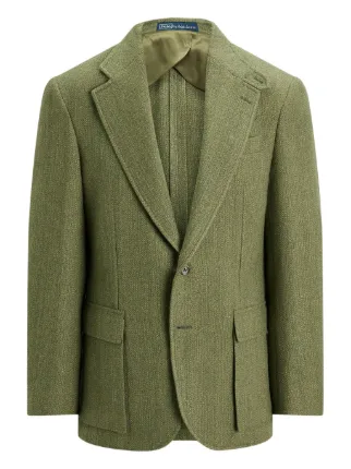 Polo Ralph Lauren RL67 single-breasted Blazer | Green | FARFETCH