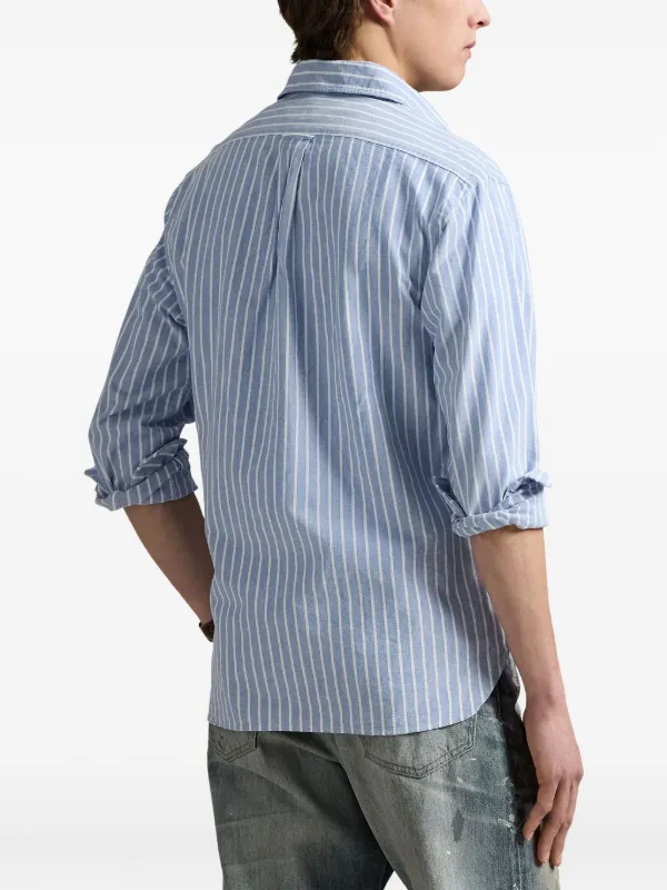 Polo Ralph Lauren ストライプ シャツ | ブルー | FARFETCH JP