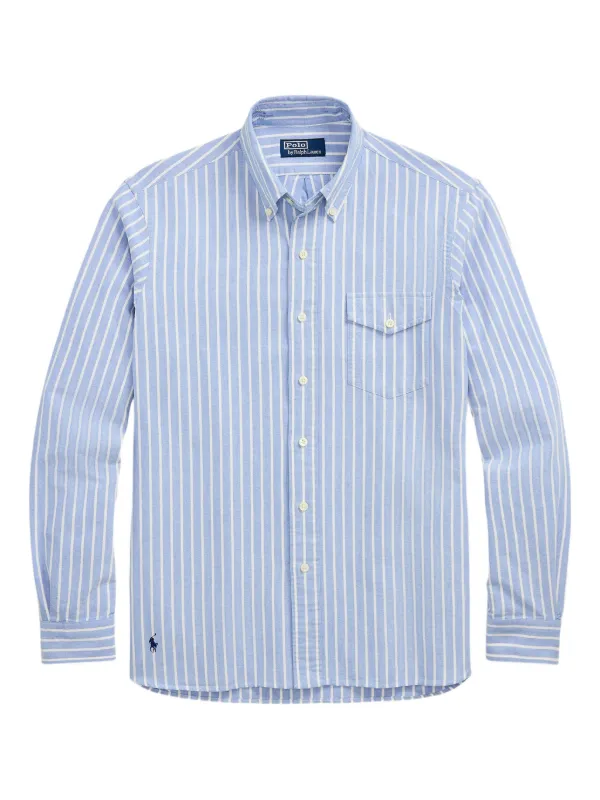 Polo by Ralph Lauren ストライプシャツ S Polo Ralph Lauren ストライプ シャツ | ブルー | FARFETCH JP