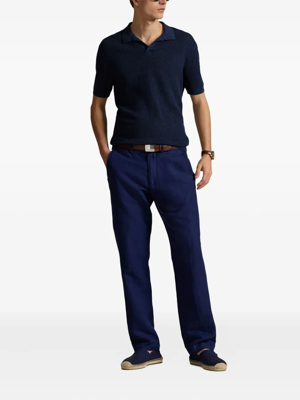 Polo Ralph Lauren Ruimvallende broek Blauw