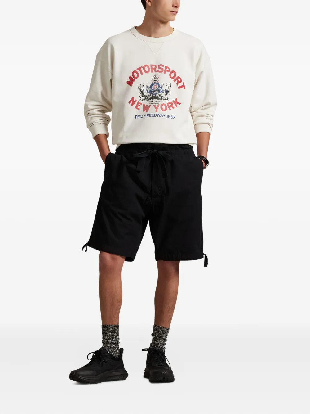Polo Ralph Lauren Sweater met print Wit