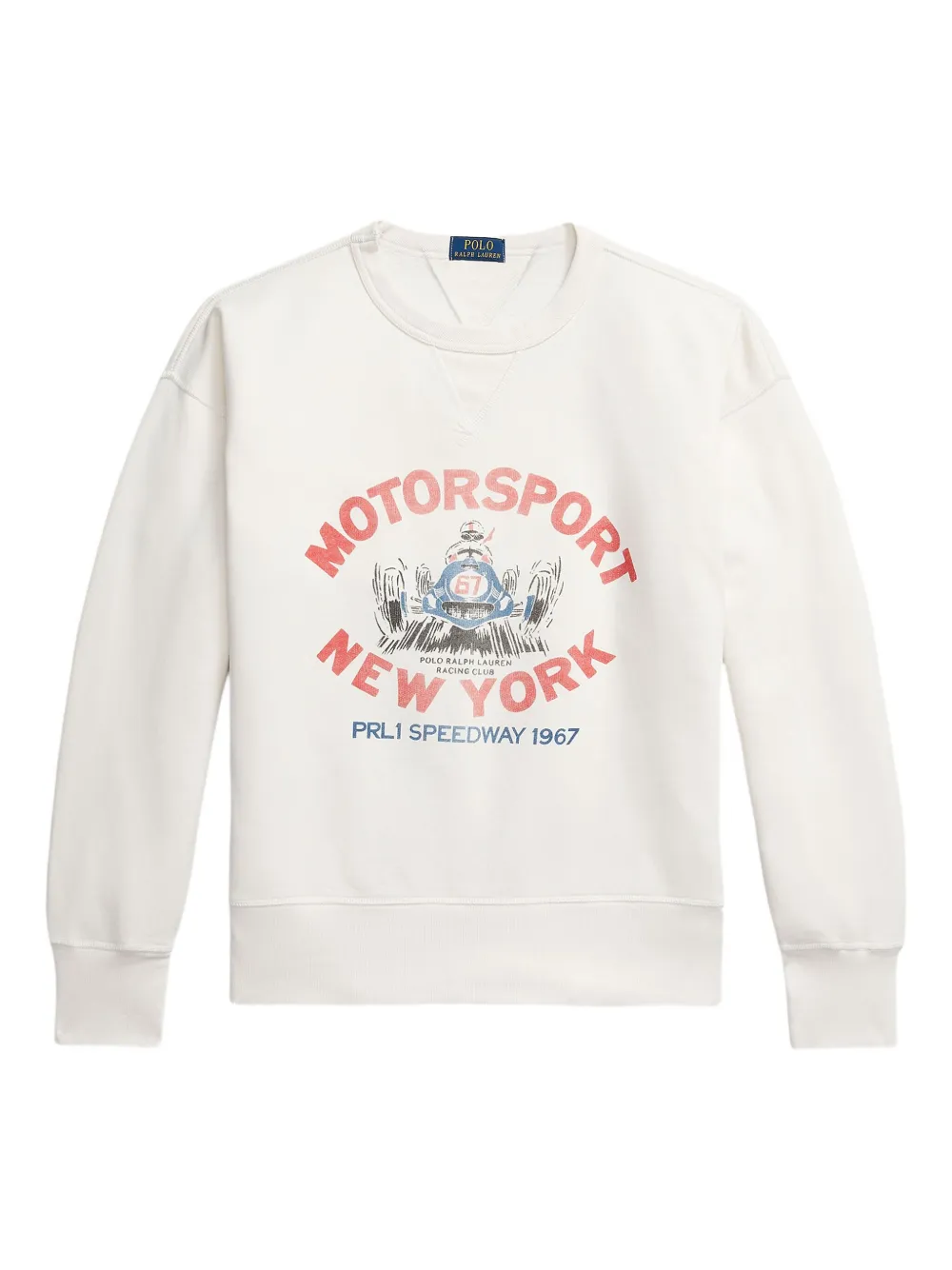 Polo Ralph Lauren Sweater met print Wit