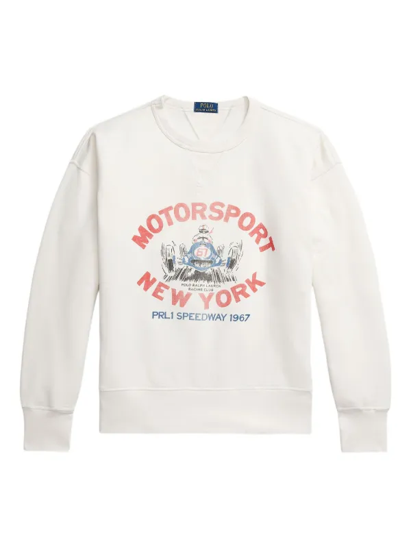 Polo Ralph Lauren グラフィック スウェットシャツ | ホワイト