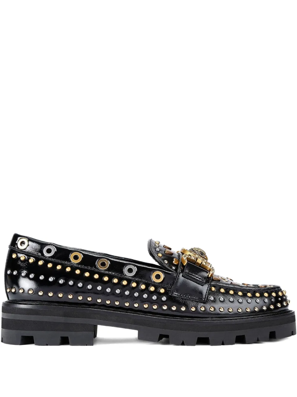 Kurt Geiger London Maison loafers verfraaid met studs Zwart