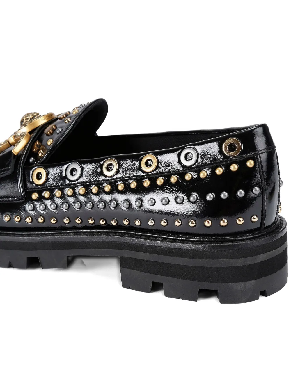 Kurt Geiger London Maison loafers verfraaid met studs Zwart