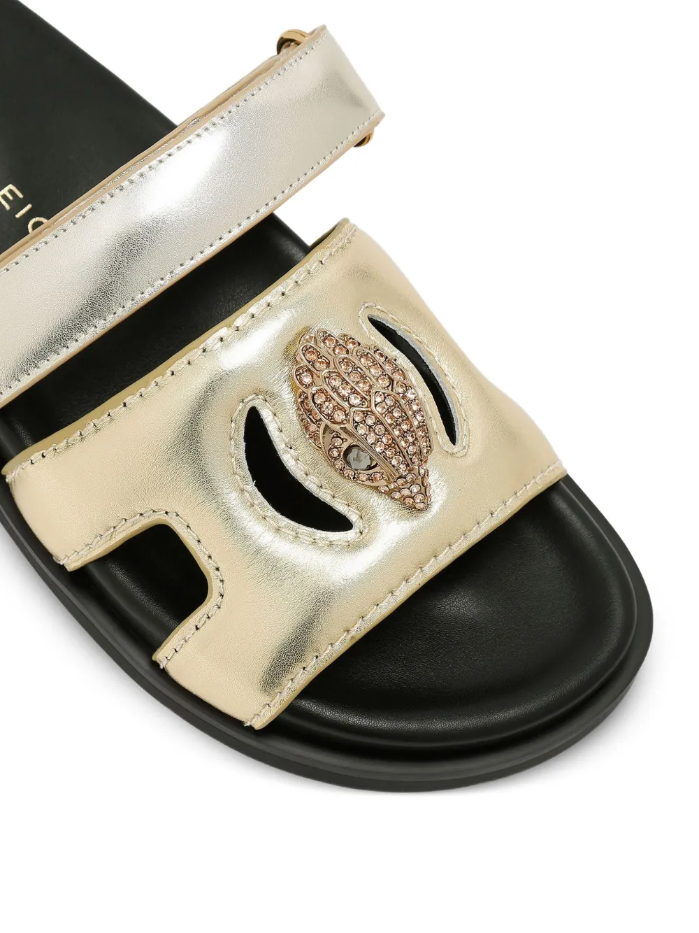Kurt Geiger London Eagle sandalen met uitgesneden details Goud