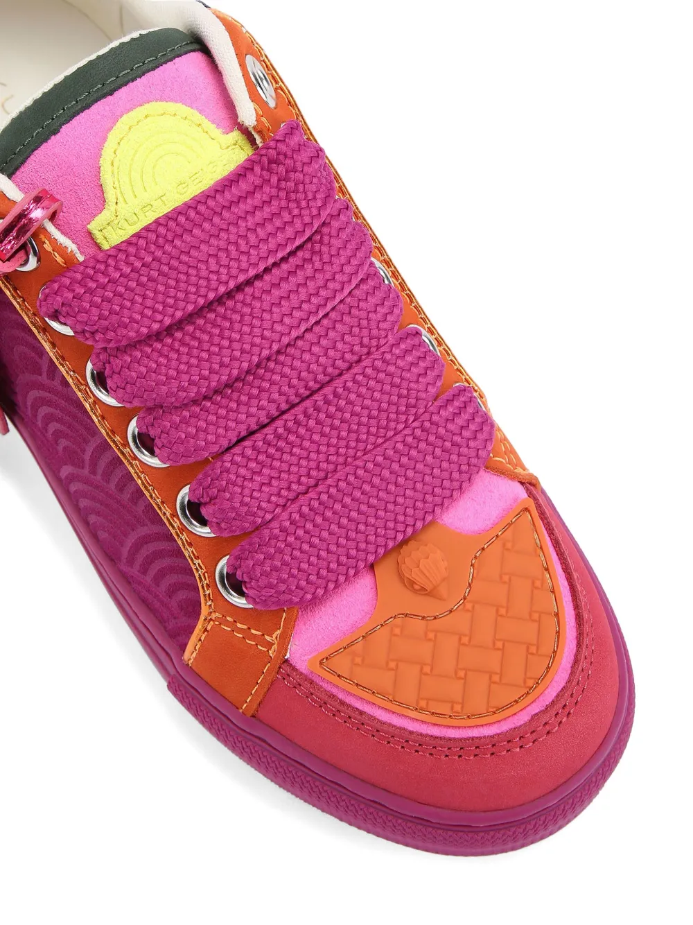 Kurt Geiger London Southbank panelled sneakers Pink