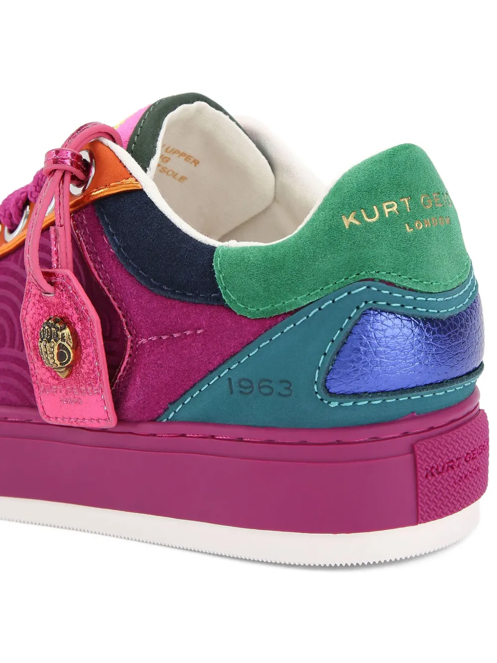 Kurt Geiger London Southbank panelled sneakers Pink