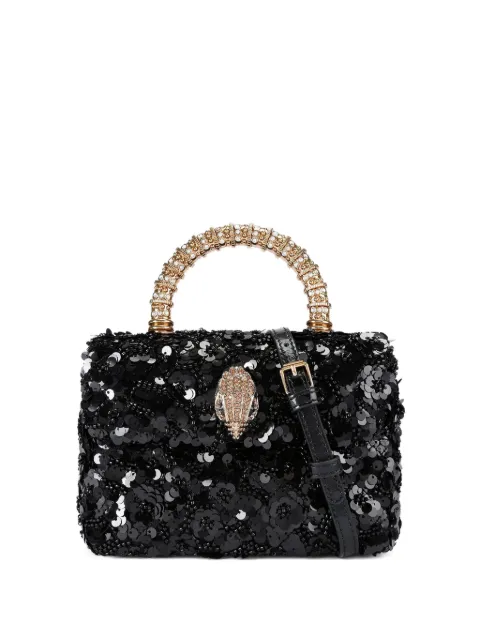 Kurt Geiger London mini Kensington sequinned tote bag
