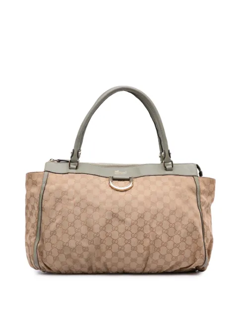 Gucci Pre-Owned 2016-2024 GG Canvas Abbey D Ring tote bag