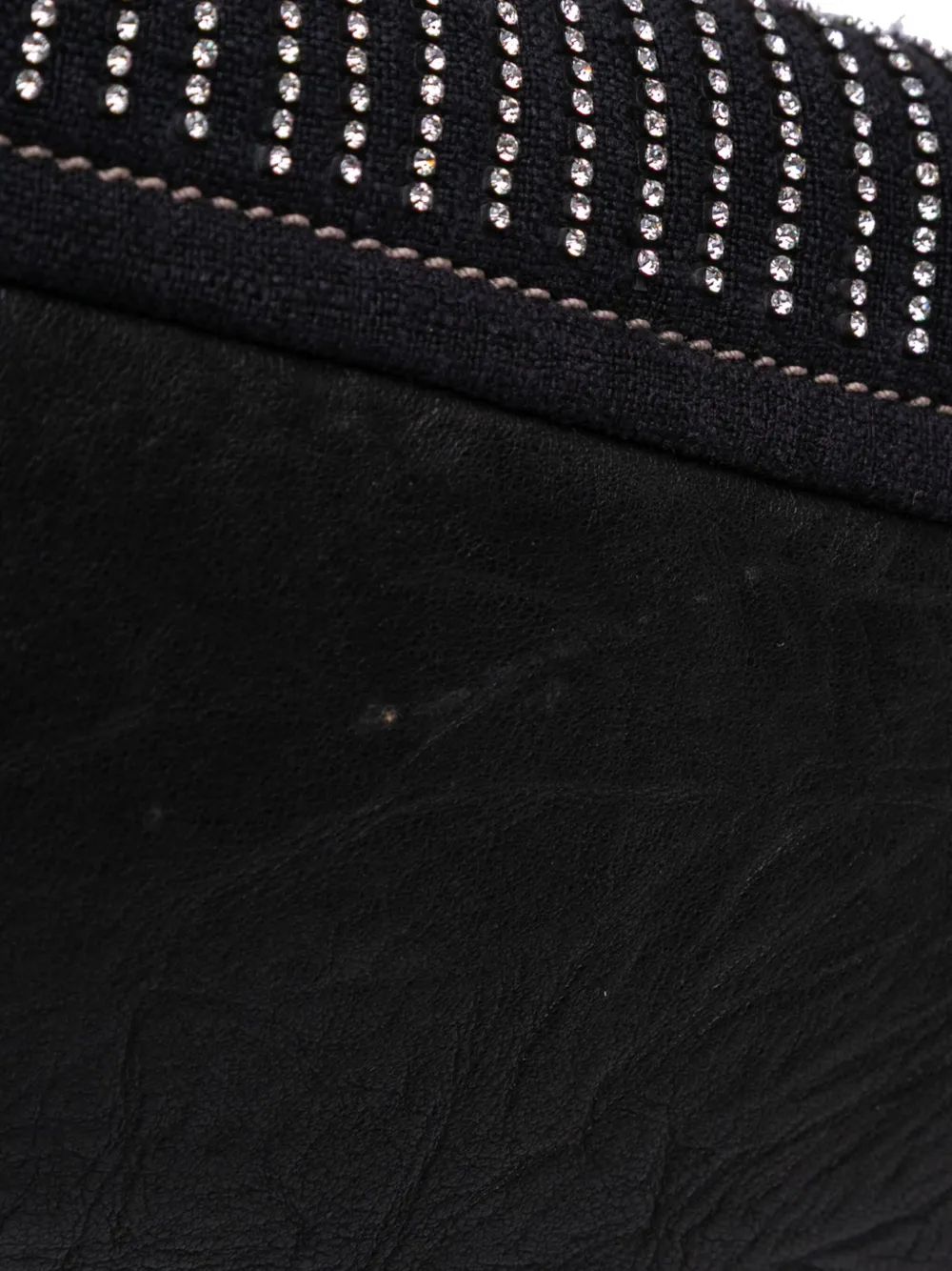 Chloé Pre-Owned 2000-2024 Clutch aus Canvas mit Kristallverzierung | Image 7