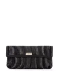 Chloé Pre-Owned 2000-2024 Crystal Embellish Canvas clutch bag - Black