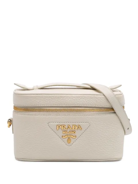 Prada Pre-Owned 2000-2024 Mini Vitello Daino vanity bag