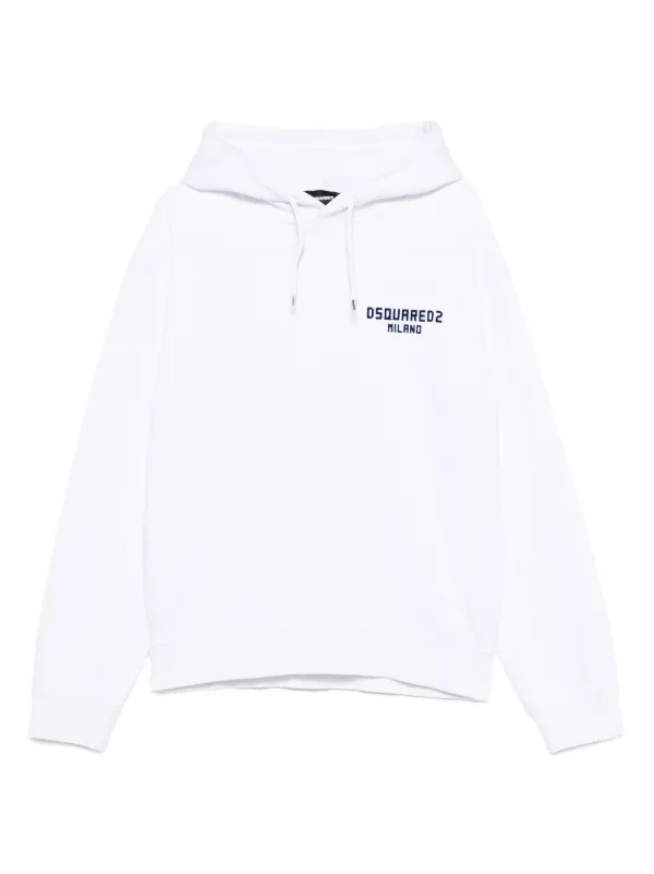 DSQUARED2 Just Right Hoodie | White | FARFETCH HU