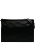 Bottega Veneta Pre-Owned 2012-2024 Lambskin Embossed Intrecciato Triple Zip Messenger Bag crossbody bag - Black