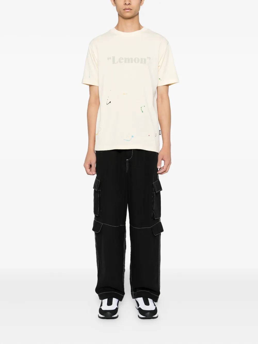 PEACE AND AFTER graphic-print T-shirt | Playeras | Image 2