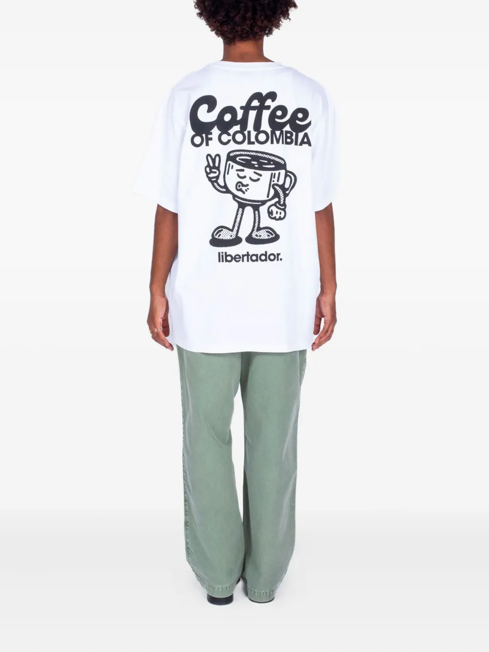 Libertador Colombie Coffee graphic-print T-shirt | Playeras | Image 2