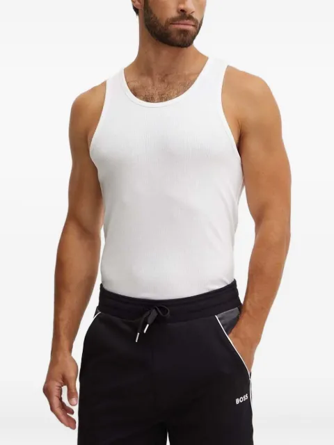 CDLP fine-ribbed tank top