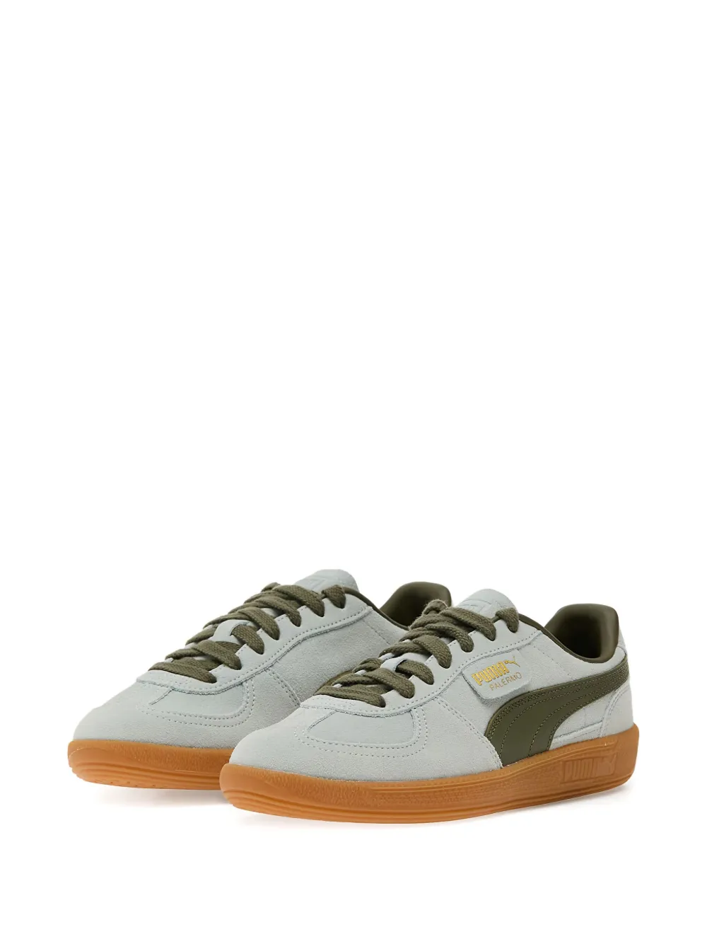 PUMA Palermo suede sneakers Green