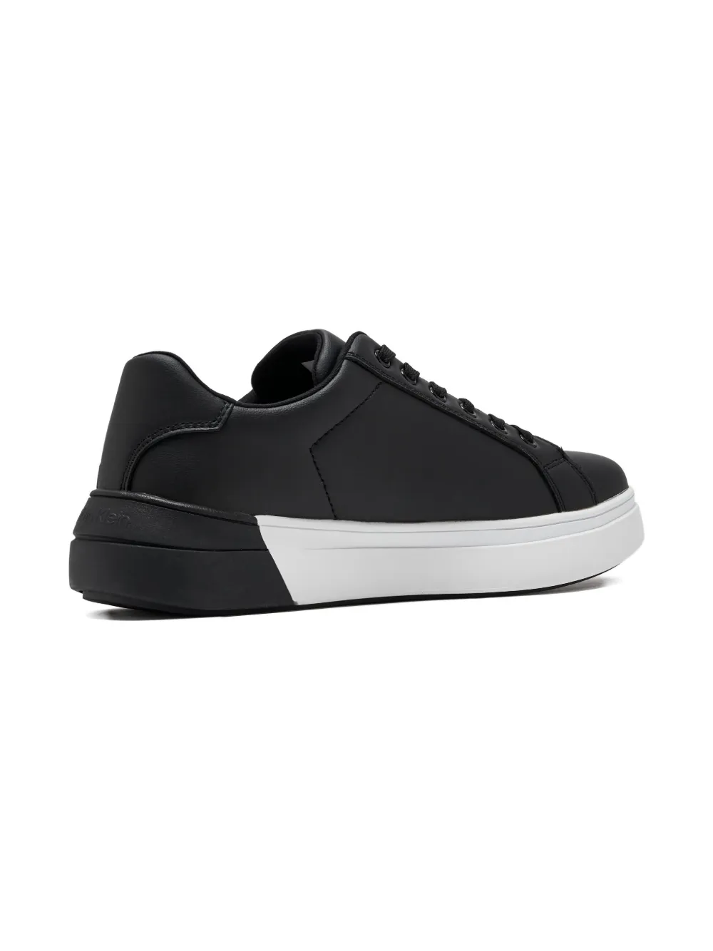 Calvin Klein Kids logo-print sneakers - Zwart