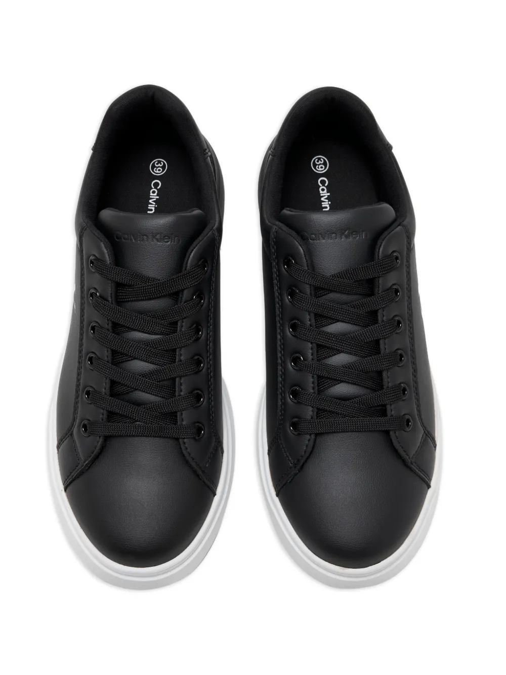 Calvin Klein Kids logo-print sneakers Black