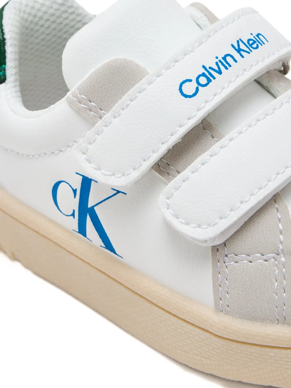 Calvin Klein Kids Sneakers met logodetail Wit