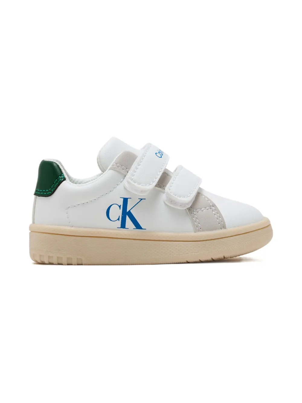 Calvin Klein Kids Sneakers met logodetail Wit